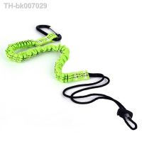 ❂  Single Carabiner Tool Rescue Rope Lanyard Safety Elastic Tool Lanyard With Single Carabiner And Adjustable For Climbing