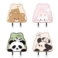 Car Seat Back Protector Cute Cartoon Animal Kick Mats with Hooks Child Car Seat Protector Seat Protectors for Vehicles Back Seat Kids Fits Most Cars SUVs typical