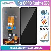 Aibaoqi หน้าจอแอลซีดีสำหรับ OPPO Realme RMX3581 C30สำหรับ RMX3581 C30 Realme ขนาด6.5นิ้ว