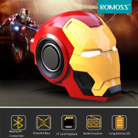 Romoss Iron Man ลำโพงบลูทู ธ ไร้สายบลูทู ธ V4.2 ลำโพงสเตอริโอ 3D พร้อมเพลง MP3 พร้อมวิทยุ FM รองรับการ์ด TF