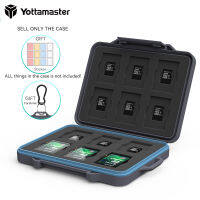 Yottamaster B7-3กันกระแทกหน่วยความจำ SD การ์ดกรณีการจัดเก็บป้องกันไฟฟ้าสถิตกันน้ำ Tfsdcfmicro SD การ์ดการ์ดหน่วยความจำกล่องเก็บ