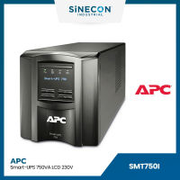 APC(เอพีซี) เครื่องสำรองไฟ รุ่น SMT750I | Smart-UPS, Line Interactive, 750VA, Tower, 230V, 6x IEC C13 outlets, LCD