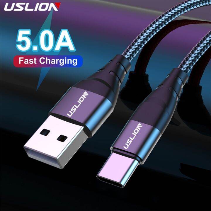 hot-ruxmmmlhj-566-สาย-usb-c-uslion-5a-s21สายสำหรับซัมซุง-c-โทรศัพท์มือถือ-xiaomi-ชาร์จอย่างรวดเร็วชาร์จเร็ว-type-c-สำหรับ-ipad-mi-11