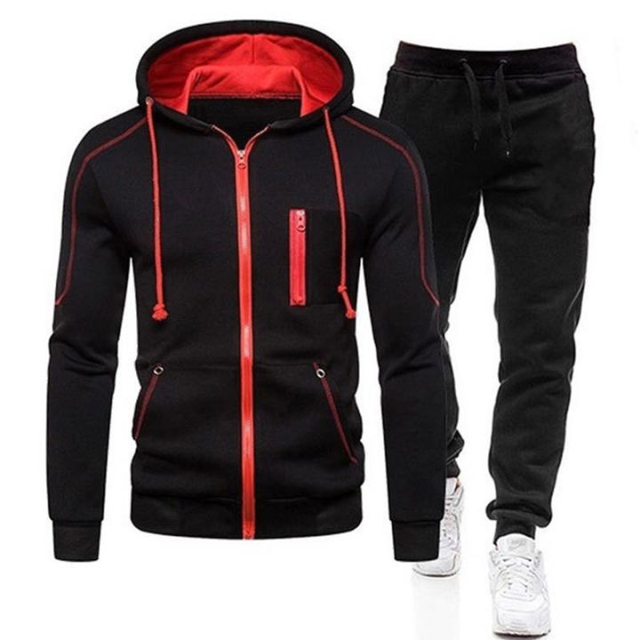 New Autumn And Winter Mens Sets Hoodies+Pants National Geographic Sport Suits Casual Sweatshirts Tracksuit Brand Sportswear