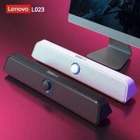 ลำโพง L023 Lenovo 360 ° เสียงรอบทิศทางลำโพงบลูทูธซับวูฟเฟอร์คอมพิวเตอร์เดสก์ท็อปอุปกรณ์เสริมสำหรับแล็ปท็อป