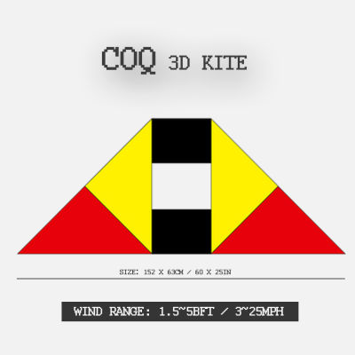 3D Breeze Delta Kite Easy Flyer Single Line Kite with Kite Line &amp; Handle Flying Set for Beginner Kids Adults（9KM DWLIFE）
