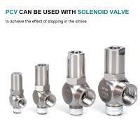 PCV Series PCV06 PCV08 PCV10 PCV15 Pneumatic Control One Way Safety Valve Air Induced Check Valve