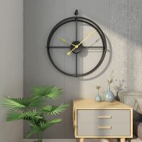 50cm Large Brief European Style Silent Wall Clock Modern Design for Home Office Decorative Hanging Wall Watch Clocks Hot Gift