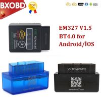 มินิ V1.5บลูทูธ4.0 OBD2สแกนเนอร์สำหรับ IOS Windows 79โปรโตคอลรถยนต์ ELM 327 BT อัตโนมัติ