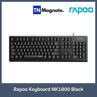 [คีย์บอร์ด] Rapoo Keyboard NK1800 Black