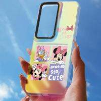 【สำหรับ iPhone】เคสโทรศัพท์ซิลิโคนลายการ์ตูนมิกกี้และมินนี่  for iPhone 14/13/12/11Plus Pro Max 8/7 Plus X/XR ป้องกันรอยขีดข่วนกันกระแทกนุ่ม เคสโทรศัพท์