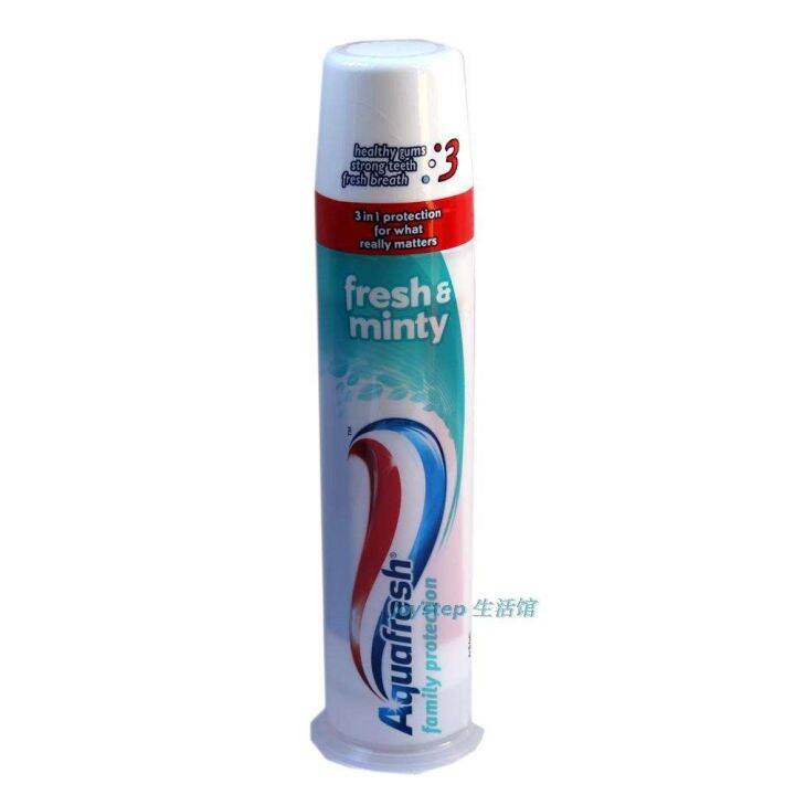 good-product-aa-british-aquafresh-home-care-fresh-mint-press-toothpaste-100ml-imported