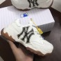 Giày SNEAKER MLB Newyork Yankees NY Trắng Kem Đế Nâu Hót Nhất Năm 2021 thumbnail
