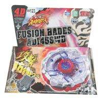 Toupie B-X Burst Beyblade Tol ฟิวชั่นโลหะต้นแบบ Hades-Fifuse Darkhelm AD145SWD เกมสำหรับผู้เริ่มต้น BB-123กับ Launcher