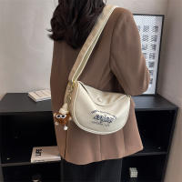 Fashion Simple 2023 Spring New All-Match Shoulder Underarm Bag Female Saddle Bag Shoulder Bag