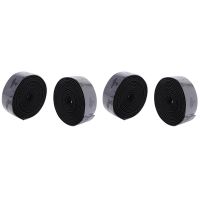 4X New 3mm Anti-Slip Road Bicycle Handlebar Tape Cycling Handle Belt Bike Grips Mtb Cork Bar Tapes Pu Belt Black