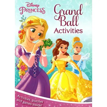 224 Page Disney Princess Coloring Book Belle Cinderella Children's