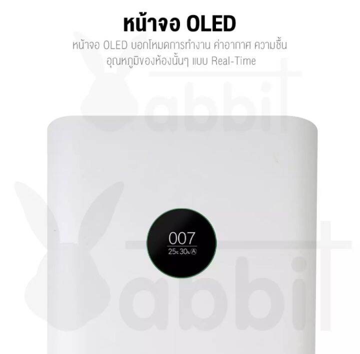 xiaomi-mi-air-purifier-pro-เครื่องฟอกอากาศ-เครื่องฟอกอาศ-เครื่องกรองอากาศ-มีคู่มือภาษาไทย-กรองฝุ่น-pm2-5-พื้นที่-35-60-ตร-ม