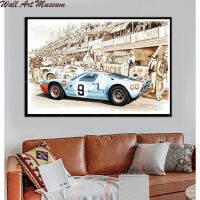 24 Uur Van Le Mans 24 Uur Van Lpostes Op โปสเตอร์ผ้าใบพิมพ์นอร์ดิกศิลปะบนผนัง Foto Voonkamer ของตกแต่งบ้านกรอบภายในหรือไร้กรอบ1ชิ้น (การปรับแต่งมีผ้าใบวาดภาพและกรอบ)