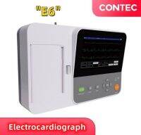 CONTEC E6  6Channel 12 lead Touch ECG Electrocardiograph, Interpretation with PC Software+ Printer