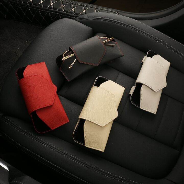 dfthrghd-car-sun-visor-glasses-case-sunglasses-holder-universal-eye-glasses-cases-card-ticket-clip-storage-boxes-car-accessories-interior