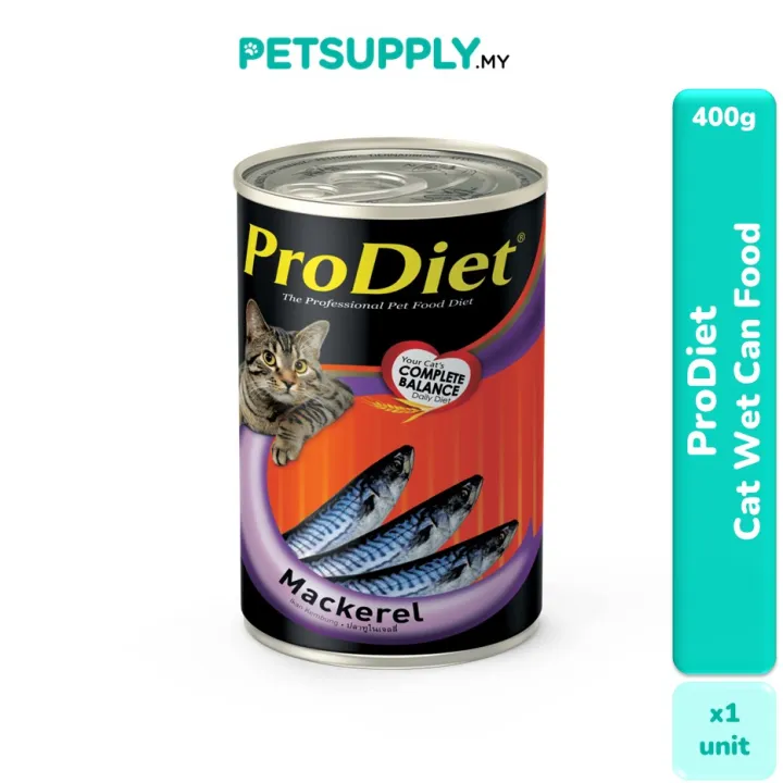 ProDiet 400G Mackerel Wet Cat Food [makanan kucing PETSUPPLY.MY] Lazada