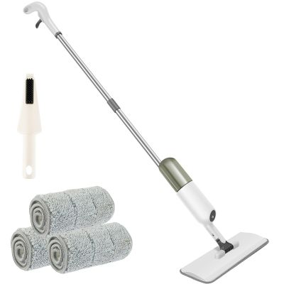 Spray Mop Floor Cleaning Microfiber Mop with Spray Wet Dry Dust Mop for Home Kitchen Laminate Wood Ceramic Tiles Floor Cleaning