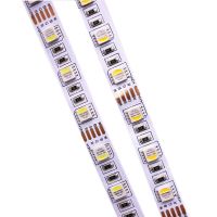 10MM PCB RGBW LED Strip 5050 DC12V Flexible Light RGB+White / RGB+Warm White 4 color in 1 LED Chip 60 LED/m 5m/lot.