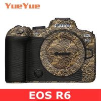 สำหรับ Canon EOS R6 EOSR6ป้องกันรอยขีดข่วนเสื้อโค้ทสติกเกอร์กล้องฟิล์มป้องกันปกป้องร่างกายฝาครอบผิว