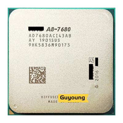 เครื่องประมวลผลซีพียูเธรด Quad-Core สี่แกนใช้ A8 A8-Series A8-7680ขนาด7680 3.5GHz AD7680ACI43AB FM2เต้ารับ45W +