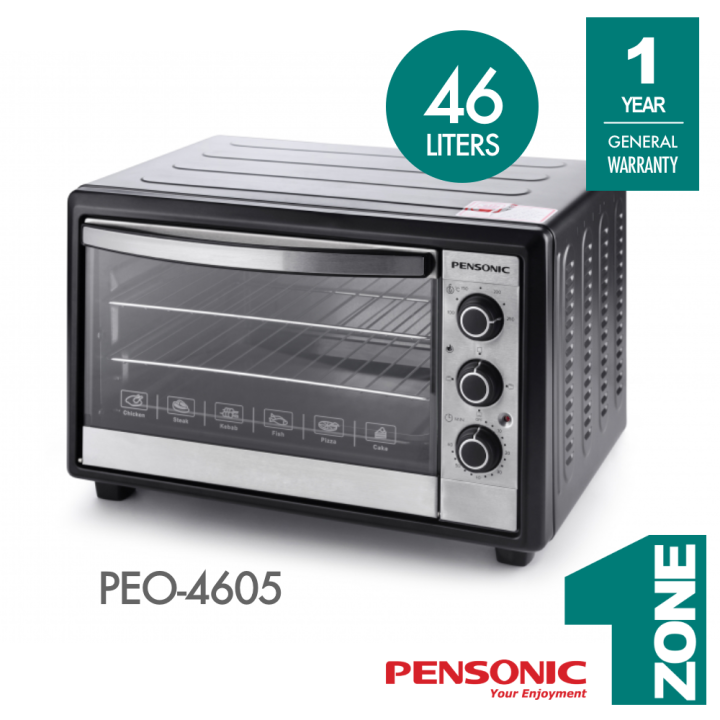 Pensonic 46L Multi Function Electric Oven with Rotisseries Function