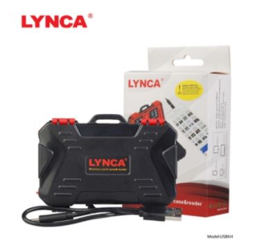 กล่องใส่การ์ด+การ์ดรีดเดอร์ LYNCA USBKH MEMORY CARD BOX &amp; Reader