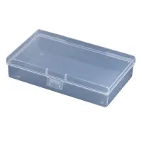 10 Pcs Clear Plastic Storage Box Jewelry Craft Nail Beads Container Organizer Case