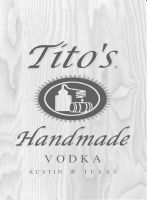 Shvieiart 8 X 12 inch Metal Sign -for Tito’s Vodka BAR Restaurant Liquor Beer Wine TIN Signs