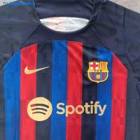 ▤ 22 and 23 new Barcelona jersey home Barcelona red and blue short sleeve soccer uniform latest