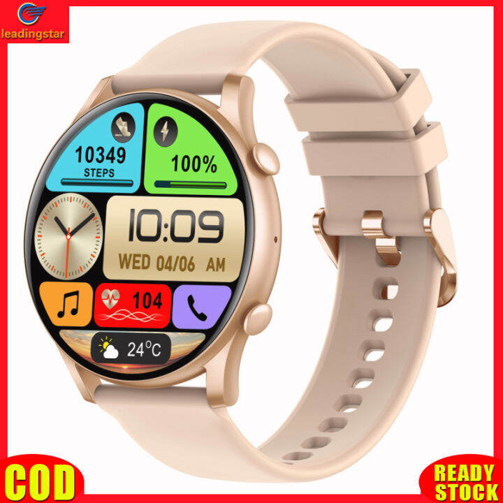 leadingstar-rc-authentic-l52pro-smart-watch-non-invasive-blood-sugar-ecg-heart-rate-blood-pressure-body-temperature-health-detection-for-men-women