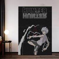 Sumanssa Hunter X Hunter Killua Zoldyck HxH อะนิเมะผ้าใบโปสเตอร์ภาพวาด Wall Art Decor สำหรับห้องนั่งเล่นห้องนอน Study Home ตกแต่งพิมพ์