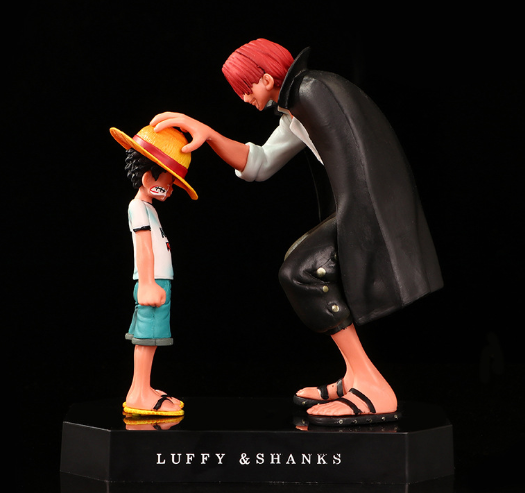 One Piece Hands Memories Childhood Luffy Red Hair Janks Scene Model ...