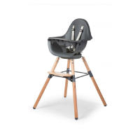 CHILDHOME เก้าอี้อเนกประสงค์ รุ่น EVOLU ONE.80° CHAIR NATURAL / ANTHRACITE 2 in 1 + BUMPER