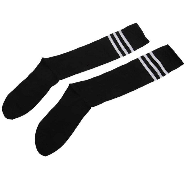 old-school-white-stripe-on-black-knee-high-athletic-sports-tube-sock-great-for-soccer-or-any-sports-also-makes-a-good-boot-sock