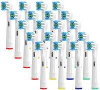 20×Replacement Brush Heads For Oral-B Electric Toothbrush Fit Advance Power/Pro Health/Triumph/3D Excel/Vitality Precision Clean