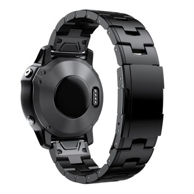 ◄ Szybkie dopasowanie tytanowe opaski metalowy zegarek 22mm 26mm dla Garmin Fenix 7 Solar / 6 Pro / 5 Plus/epix Gen 2 pasek do zegarka