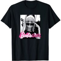 Barbie The Movie T-shirts Mens 100% Cotton Round Neck Short-Sleeved T-Shirt แฟชั่นแขนสั้นผ้าฝ้าย