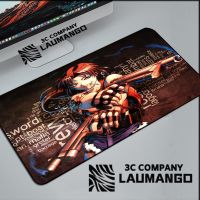 Black Lagoon Mouse Pad ตู้เกมพรมขนาดใหญ่ Keyboard Pad อุปกรณ์เดสก์ท็อป แผ่นรองเมาส์อะนิเมะ Xxl PC แผ่นรองเมาส์สำหรับเล่นเกม