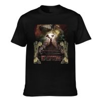 Hot sale Led Zeppelin band graphic Mens 100% Cotton Round Neck Short Sleeve T-Shirt  Adult clothes