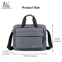 LouisWill Mens Shoulder Bag Men Bags Cross Body Bag Messenger Bag Large Capacity Bag Anti Theft Casual Bag Men Fashion Briefcase Waterproof Oxford Fabric Sport Street Bag