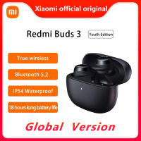 Xiaomi Redmi Buds 3 Lite TWS Bluetooth 5.2 Earphone Headset IP54 18Hours Battery Mi Ture Wireless Earbuds3 Youth Edition M2110E1