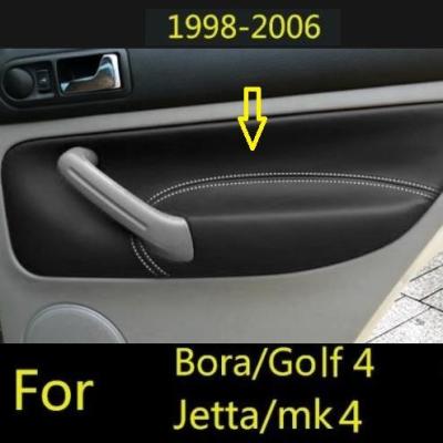 For Volkswagen Golf 4 Bora 1999 - 2005 Protective Interior Door Panel Armrest Microfibre Leather Cover car accessories interior