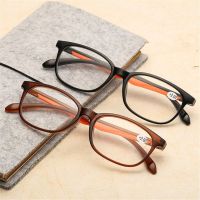 【cw】 Fashion Vintage Reading Glasses Urltra Light Frame Eye Protection Men Women Elegant Comfortable Eyeglasses Vision Care  1.0  4.0