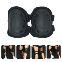 1 Pair Comfortable Riding Knee Braces Hard Shell Knee Protective Covers